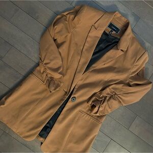 Le Château Sienna/Cognac 3/4 Sleeve Blazer Size XS